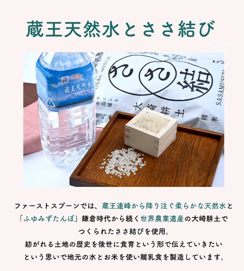 【-定期-】はじめての離乳食6ヶ月コース-離乳食・幼児食の宅配ならファーストスプーン5